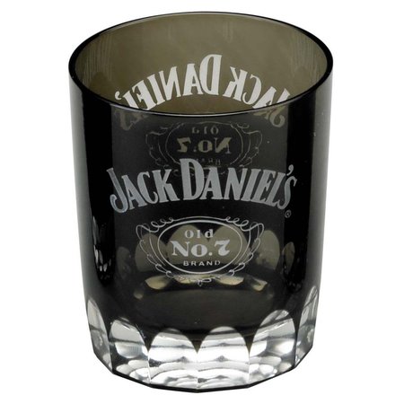 JACK DANIELS Black Double Shot Glass 39130